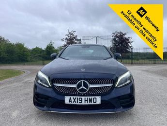 Mercedes C Class 2.0 C300 AMG Line (Premium Plus) Coupe 2dr Petrol G-Tronic+ Euro