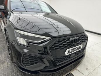 Audi A3 1.5 TFSI 35 Black Edition Saloon 4dr Petrol S Tronic Euro 6 (s/s