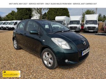 Toyota Yaris 1.3 VVT-i T Spirit Hatchback 5dr Petrol Manual (141 g/km, 85 bhp