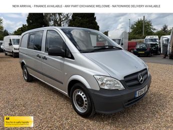 Mercedes Vito 2.1 113 CDi Panel Van 5dr Diesel Automatic L1 (184 g/km, 136 bhp