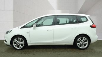 Vauxhall Zafira Tourer 1.4i Turbo SRi Nav MPV 5dr Petrol Manual Euro 6 (140 ps)