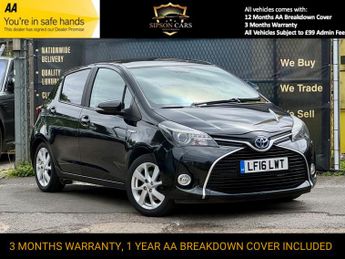 Toyota Yaris 1.5 VVT-h Excel Hatchback 5dr Petrol Hybrid E-CVT Euro 6 (15in A