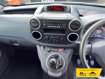 Peugeot Partner 1.6 HDi 850 S Panel Van 4dr Diesel Manual L1 (138 g/km, 90 bhp)