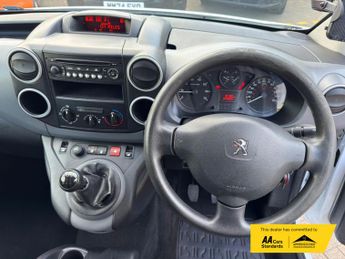 Peugeot Partner 1.6 HDi 850 S Panel Van 4dr Diesel Manual L1 (138 g/km, 90 bhp)