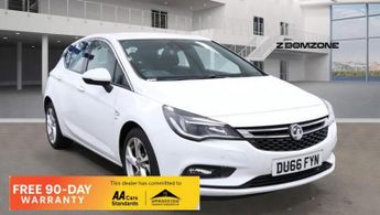 Vauxhall Astra 1.4i Turbo SRi Nav Hatchback 5dr Petrol Manual Euro 6 (150 ps)
