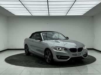 BMW 220 2.0 220i Sport Convertible 2dr Petrol Auto Euro 6 (s/s) (184 ps)