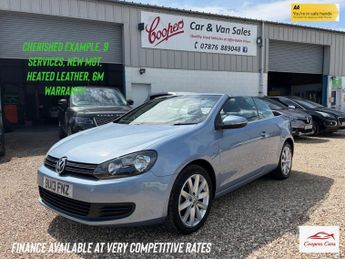 Volkswagen Golf 1.4 TSI SE Cabriolet 2dr Petrol DSG Euro 5 (122 ps)