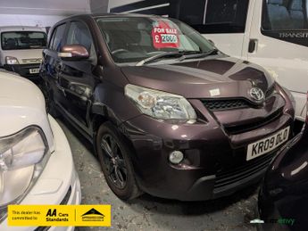Toyota Urban Cruiser 1.33 Dual VVT-i SUV 5dr Petrol Manual Euro 4 (s/s) (101 ps)