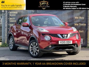 Nissan Juke 1.6 Tekna SUV 5dr Petrol XTRON Euro 6 (117 ps)