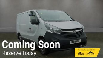 Vauxhall Vivaro 1.6 CDTi 2700 Panel Van 5dr Diesel Manual L1 H1 Euro 6 (s/s) (95