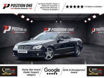 Mercedes CLK 6.2 CLK63 AMG Cabriolet 2dr Petrol 7G-Tronic (344 g/km, 481 bhp)