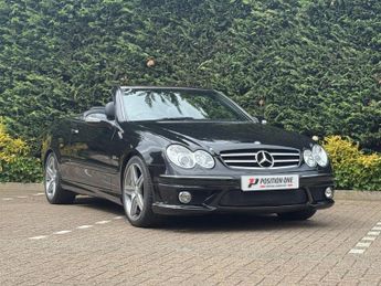 Mercedes-Benz CLK 6.2 CLK63 AMG Cabriolet 2dr Petrol 7G-Tronic (344 g/km, 481 bhp)