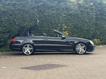 Mercedes-Benz CLK 6.2 CLK63 AMG Cabriolet 2dr Petrol 7G-Tronic (344 g/km, 481 bhp)