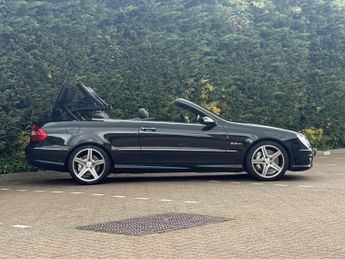 Mercedes-Benz CLK 6.2 CLK63 AMG Cabriolet 2dr Petrol 7G-Tronic (344 g/km, 481 bhp)