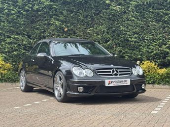 Mercedes-Benz CLK 6.2 CLK63 AMG Cabriolet 2dr Petrol 7G-Tronic (344 g/km, 481 bhp)