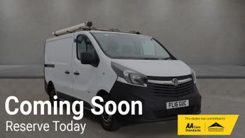 Vauxhall Vivaro 1.6 CDTi 2900 ecoFLEX Panel Van 5dr Diesel Manual L1 H1 Euro 5 (