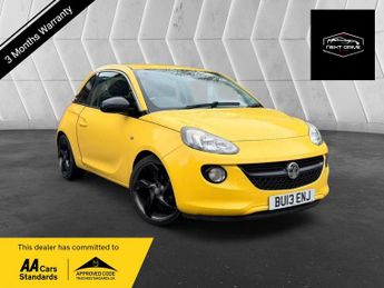 Vauxhall ADAM 1.4 16v SLAM Hatchback 3dr Petrol Manual Euro 5 (100 ps)