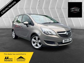 Vauxhall Meriva 1.4i Exclusiv MPV 5dr Petrol Manual Euro 6 (100 ps)
