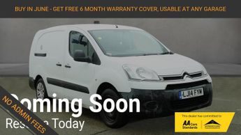 Citroen Berlingo 1.6 HDi 750 LX Panel Van 6dr Diesel Manual L2 (153 g/km, 90 bhp)