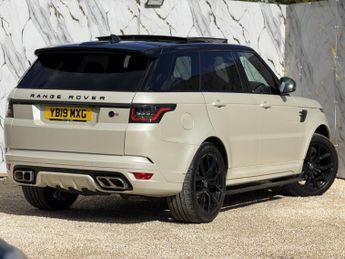 Land Rover Range Rover Sport 5.0 P575 V8 SVR SUV 5dr Petrol Auto 4WD Euro 6 (s/s) (575 ps)