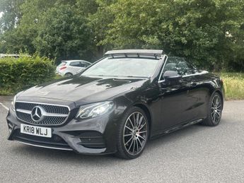 Mercedes-Benz E Class 2.0 E220d AMG Line (Premium) Cabriolet 2dr Diesel G-Tronic+ Euro