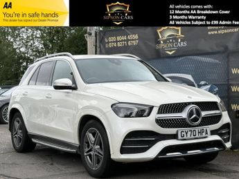 Mercedes GLE 2.0 GLE300d AMG Line (Premium) SUV 5dr Diesel G-Tronic 4MATIC Eu