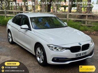 BMW 3 Series 1.5 318i Sport Saloon 4dr Petrol Manual Euro 6 (s/s) (136 ps)