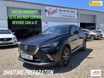 Mazda CX3 2.0 SKYACTIV-G Sport Nav SUV 5dr Petrol Manual 4WD Euro 6 (s/s) 