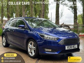 Ford Focus 1.0T EcoBoost Zetec Edition Hatchback 5dr Petrol Manual Euro 6 (