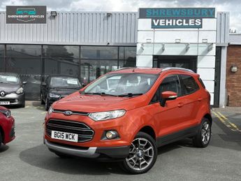 Ford EcoSport 1.0T EcoBoost Titanium SUV 5dr Petrol Manual 2WD Euro 5 (s/s) (1