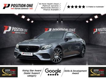 Mercedes E Class 2.0 E220d AMG Line (Premium) Coupe 2dr Diesel G-Tronic+ Euro 6 (