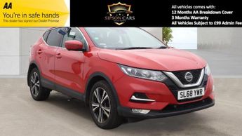 Nissan Qashqai 1.3 DIG-T N-Connecta SUV 5dr Petrol Manual Euro 6 (s/s) (140 ps)