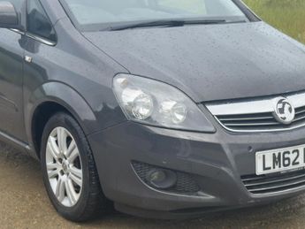 Vauxhall Zafira 1.6 16V Design MPV 5dr Petrol Manual Euro 5 (SNav) (115 ps)