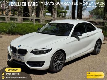 BMW 218 1.5 218i Sport Coupe 2dr Petrol Manual Euro 6 (s/s) (136 ps)