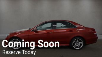 Mercedes E Class 2.1 E250 CDI AMG Sport Saloon 4dr Diesel G-Tronic+ Euro 5 (s/s) 