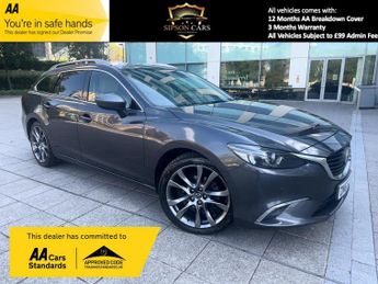 Mazda 6 2.2 SKYACTIV-D Sport Nav Tourer 5dr Diesel Auto Euro 6 (s/s) (17