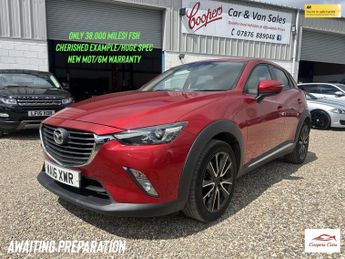 Mazda CX3 2.0 SKYACTIV-G Sport Nav SUV 5dr Petrol Manual Euro 6 (s/s) (121