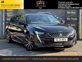 Peugeot 508 1.6 11.8kWh GT Line Edition Estate 5dr Petrol Plug-in Hybrid EAT