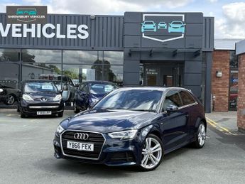 Audi A3 2.0 TDI S line Hatchback 3dr Diesel Manual Euro 6 (s/s) (150 ps)