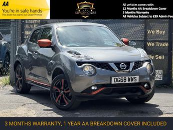 Nissan Juke 1.6 Tekna SUV 5dr Petrol XTRON Euro 6 (117 ps)