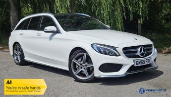 Mercedes-Benz C Class 2.0 C200 AMG Line (Premium) Estate 5dr Petrol 7G-Tronic+ Euro 6 