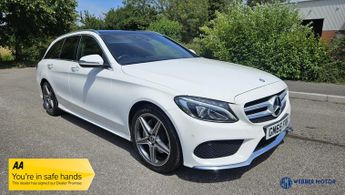 Mercedes-Benz C Class 2.0 C200 AMG Line (Premium) Estate 5dr Petrol 7G-Tronic+ Euro 6 