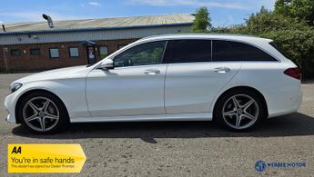 Mercedes-Benz C Class 2.0 C200 AMG Line (Premium) Estate 5dr Petrol 7G-Tronic+ Euro 6 