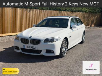 BMW 5 Series 2.0 520d M Sport Touring 5dr Diesel Steptronic Euro 5 (184 ps)