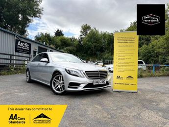 Mercedes S Class 3.5 S400Lh V6 AMG Line (Executive) Saloon 4dr Petrol Hybrid G-Tr