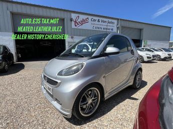 Smart ForTwo 1.0 BRABUS Xclusive Coupe 2dr Petrol SoftTouch Euro 5 (102 bhp)