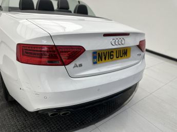 Audi A5 Cabriolet 2.0 TDI S line Special Edition Plus Convertible 2dr Diesel Multi
