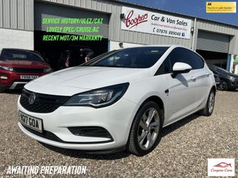 Vauxhall Astra 1.4i SRi Hatchback 5dr Petrol Manual Euro 6 (100 ps)