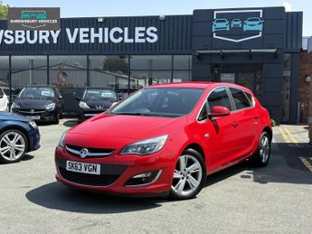 Vauxhall Astra 1.4 16v SRi Hatchback 5dr Petrol Manual Euro 5 (100 ps)