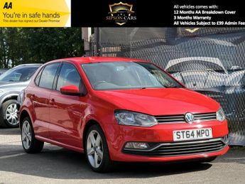 Volkswagen Polo 1.2 TSI BlueMotion Tech SEL Hatchback 5dr Petrol DSG Euro 6 (s/s